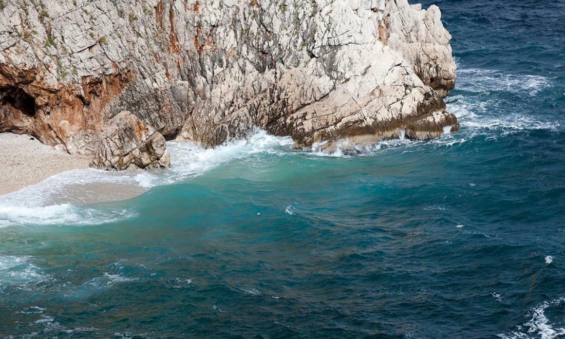 Apartmani Sandra Rovini Mošćenica Exterior foto